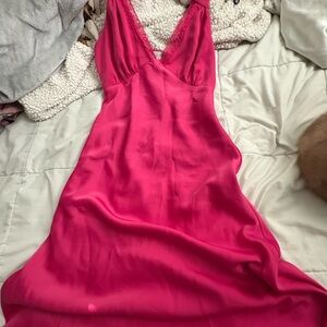 Wayf | LaceTrim-Detail Dress